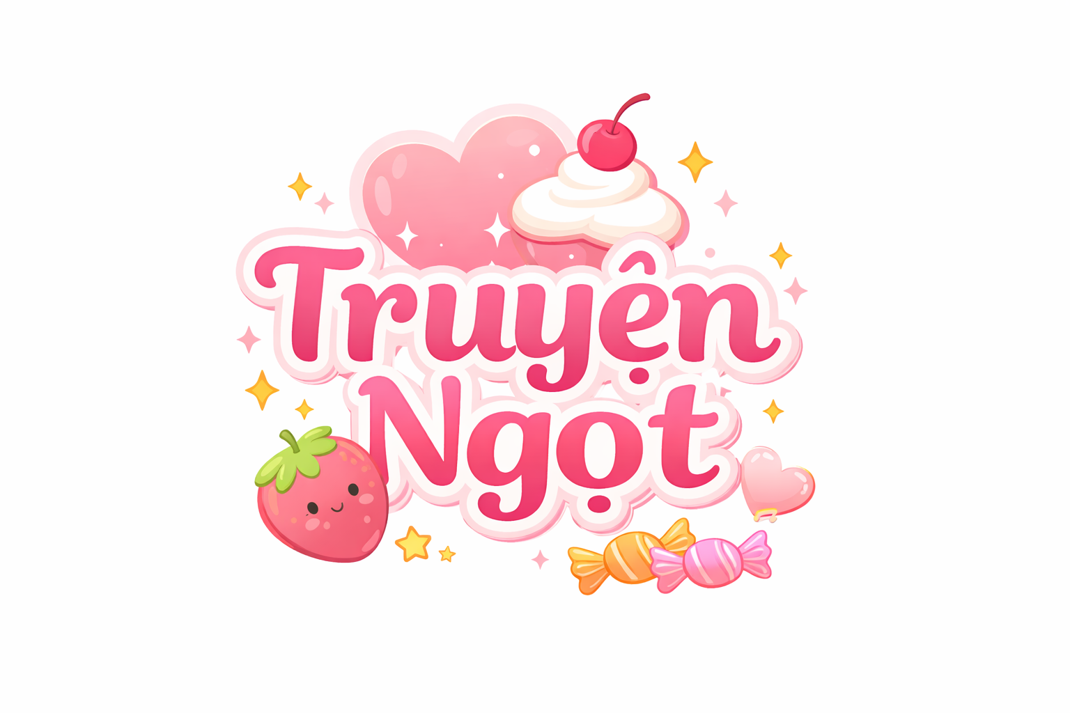 logo truyện ngọt ngọt ngào